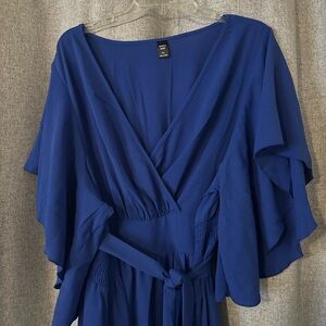 SHEIN Blue Maxi Dress